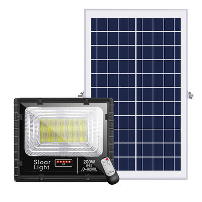 25w 150w 300ワットの太陽洪水ライト80lm/w 3.7V屋外の太陽動力を与えられた保証ライト