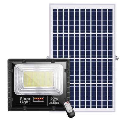 25w 150w 300ワットの太陽洪水ライト80lm/w 3.7V屋外の太陽動力を与えられた保証ライト