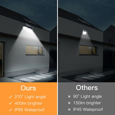 3細道のための頭部100-400LM 38PCS LEDの太陽センサーの壁ライト