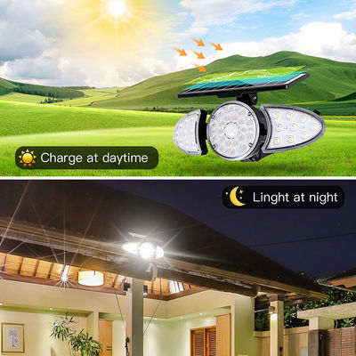 3細道のための頭部100-400LM 38PCS LEDの太陽センサーの壁ライト