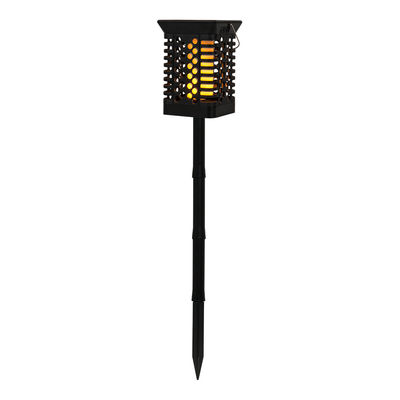 暖かく白いIP65 75 LEDの太陽庭ライト100lm/w太陽炎明滅ランプのトーチ