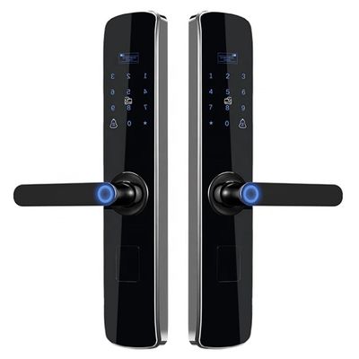 高い安全性のRoshデジタルの指紋のドア ロックの多機能のTuya Wifiのドア ロック