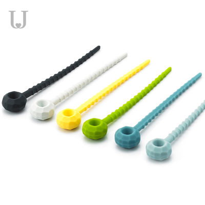 115mm ElasticReusableのシリコーンの食糧は27g環境の友好的結ぶ