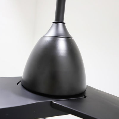 黒/ニッケルの純木の天井に付いている扇風機使用される60インチのリモート・コントロール家/comercial